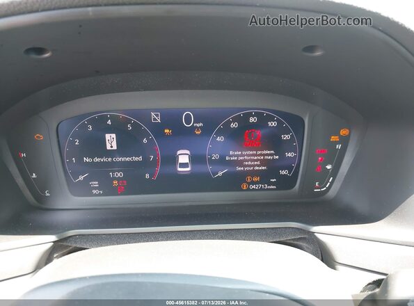 1HGCY1F37PA056293 2023 HONDA ACCORD White Rear seats view