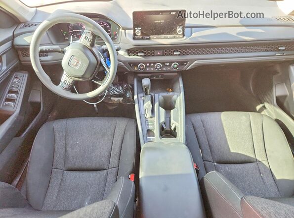 1HGCY1F37RA000289 2024 HONDA ACCORD Black წინა პანელის ხედი