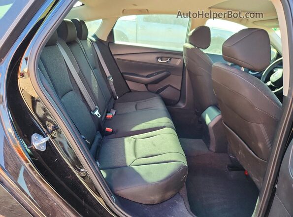 1HGCY1F37RA000289 2024 HONDA ACCORD Black უკანა სავარძლების ხედი