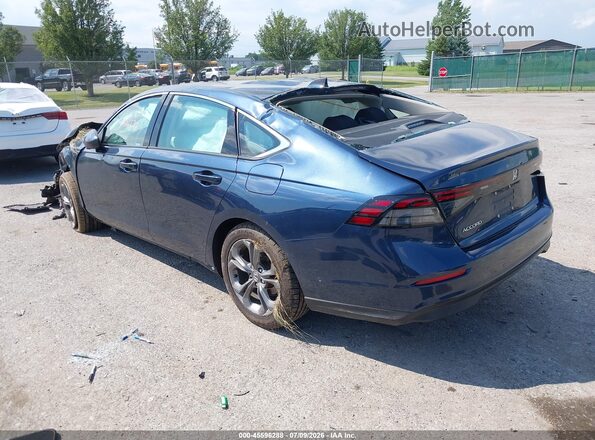 1HGCY1F37RA001149 2024 HONDA ACCORD Синий Задняя левая четверть