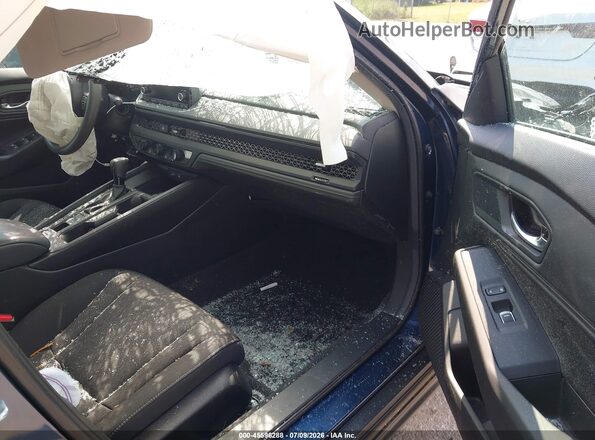 1HGCY1F37RA001149 2024 HONDA ACCORD Синий Вид салона спереди