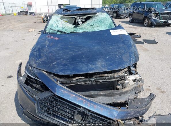 1HGCY1F37RA001149 2024 HONDA ACCORD Синий Вид панели приборов