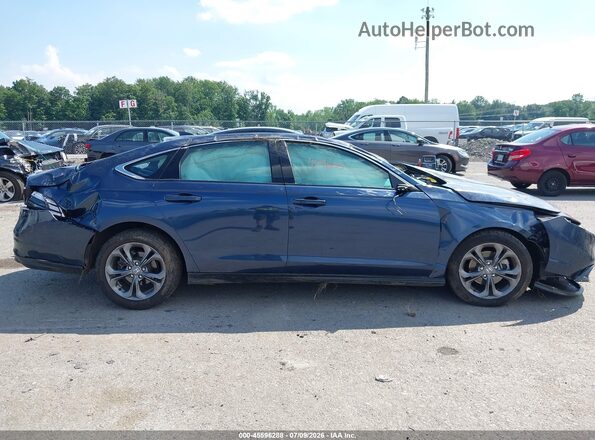 1HGCY1F37RA001149 2024 HONDA ACCORD Синий Вид щитка приборов