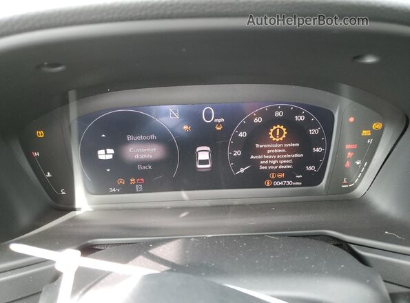 1HGCY1F37RA019974 2024 HONDA ACCORD Black Вид щитка приладів