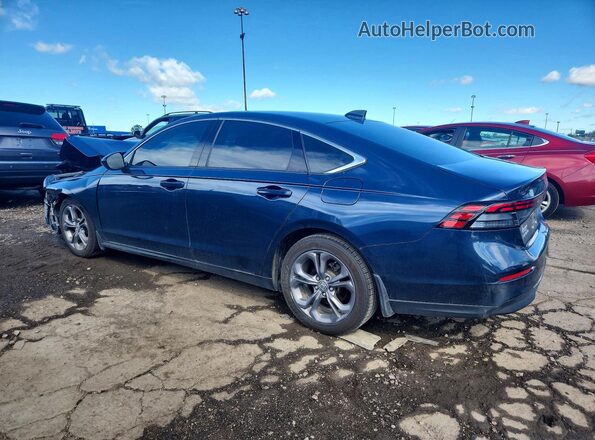 1HGCY1F37RA030179 2024 HONDA ACCORD Blue უკანა მარცხენა