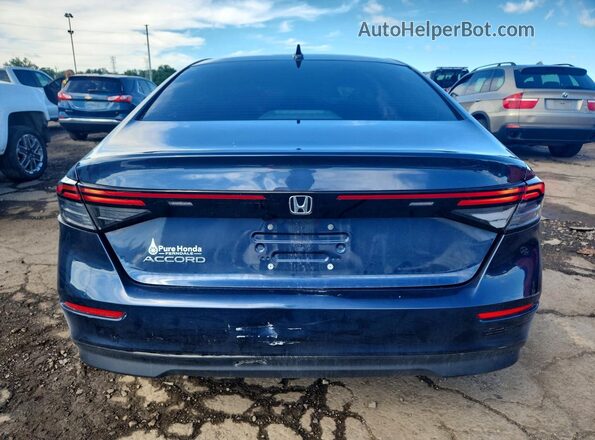 1HGCY1F37RA030179 2024 HONDA ACCORD Blue უკანა ხედი