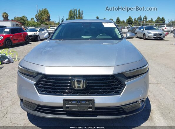 1HGCY1F37RA040002 2024 HONDA ACCORD Silver Вид щитка приладів