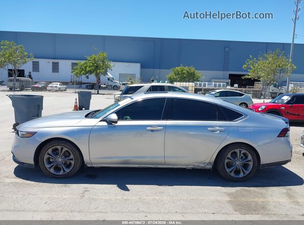 1HGCY1F37RA040002 2024 HONDA ACCORD Silver Панорамний вид салону 360°