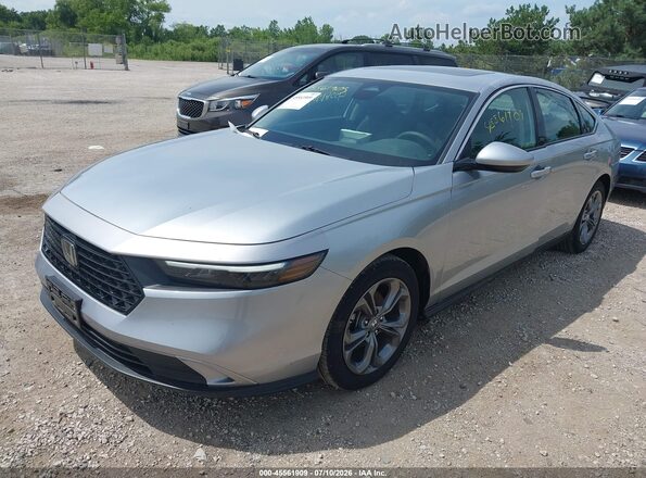 1HGCY1F37RA045698 2024 HONDA ACCORD Silver Przód lewy