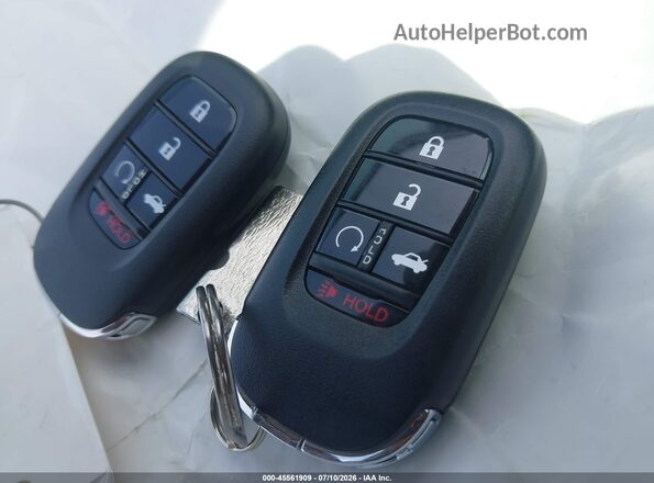 1HGCY1F37RA045698 2024 HONDA ACCORD Silver Widok deski rozdzielczej