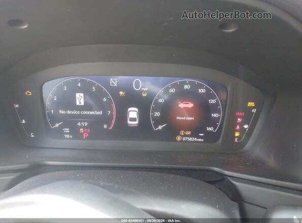 1HGCY1F37RA061156 2024 HONDA ACCORD Blue Widok tylnych siedzeń