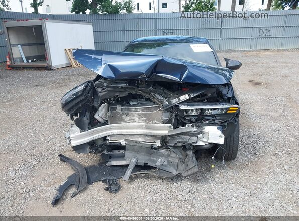 1HGCY1F37RA061156 2024 HONDA ACCORD Blue Widok zestawu wskaźników