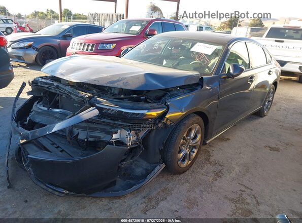 1HGCY1F38PA017695 2023 HONDA ACCORD Gray Front left