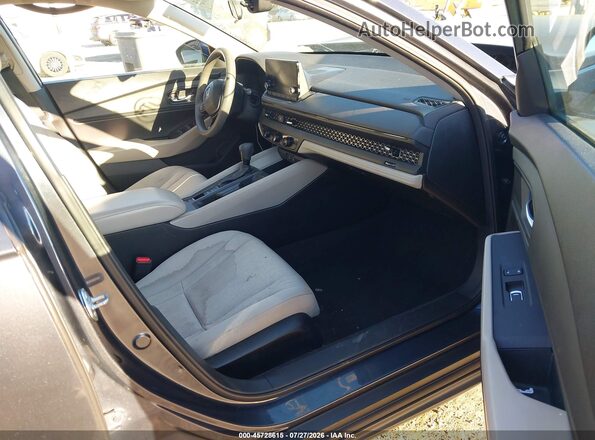1HGCY1F38PA017695 2023 HONDA ACCORD Gray Front interior view