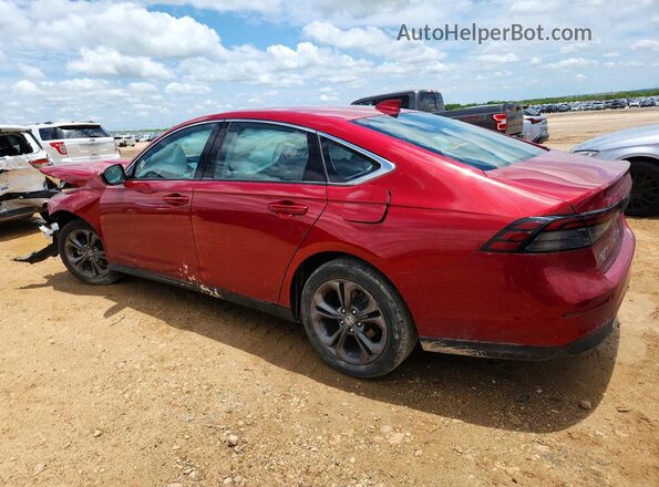 1HGCY1F38PA061048 2023 HONDA ACCORD Red Հետևի ձախ