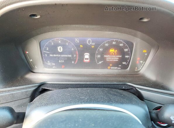 1HGCY1F38RA031759 2024 HONDA ACCORD Black Вид щитка приладів