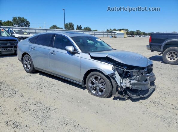 1HGCY1F38RA046665 2024 HONDA ACCORD Silver წინა მარჯვენა