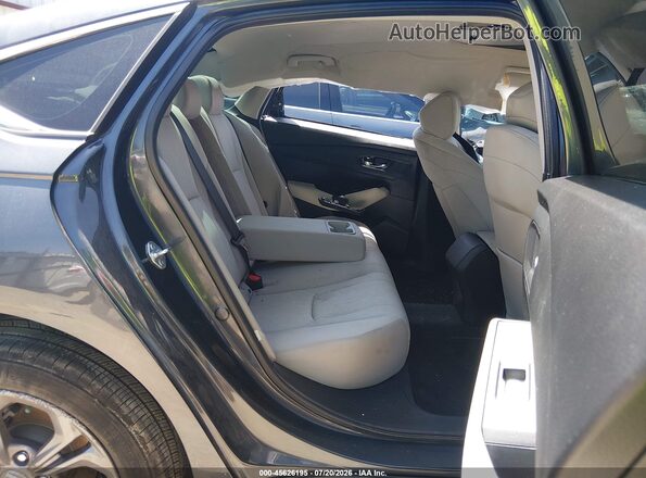 1HGCY1F39PA012702 2023 HONDA ACCORD Gray Vista de la etiqueta del VIN