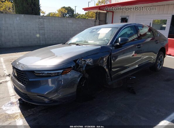 1HGCY1F39PA017687 2023 HONDA ACCORD Серый Передняя левая четверть