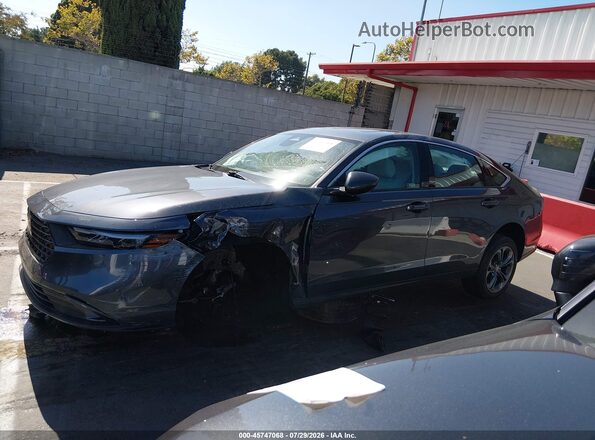 1HGCY1F39PA017687 2023 HONDA ACCORD Серый Вид задней части салона