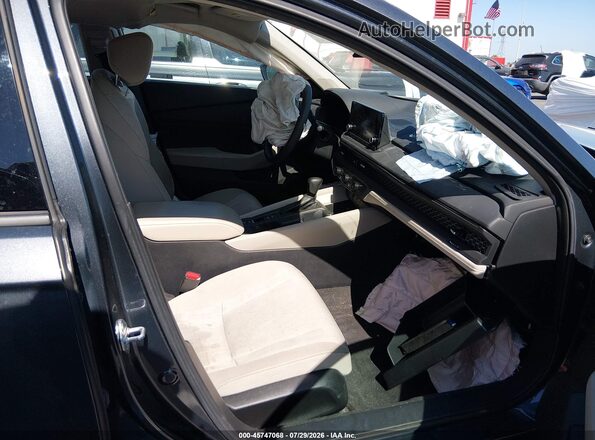 1HGCY1F39PA017687 2023 HONDA ACCORD Серый Вид салона спереди