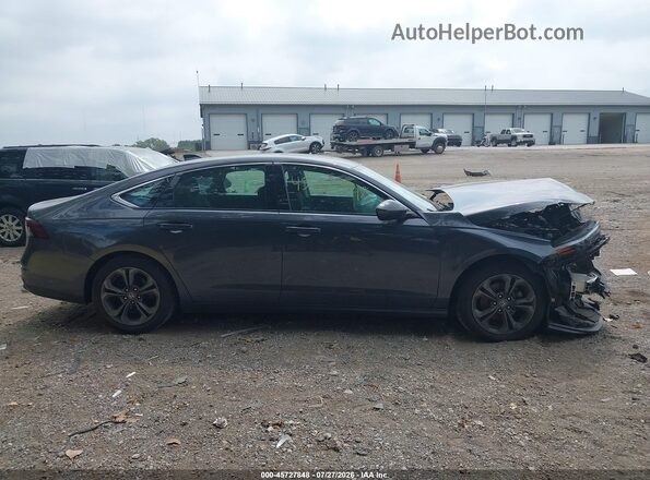 1HGCY1F39PA028334 2023 HONDA ACCORD Gray Սալոնի հետևի տեսք