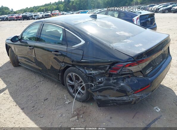 1HGCY1F39PA034246 2023 HONDA ACCORD Black Հետևի ձախ