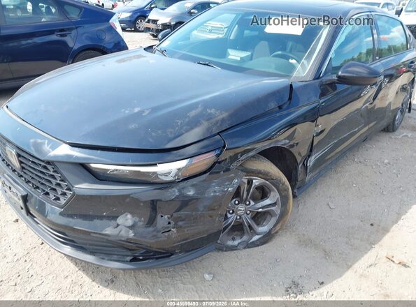 1HGCY1F39PA034246 2023 HONDA ACCORD Black Դիմացի տեսք