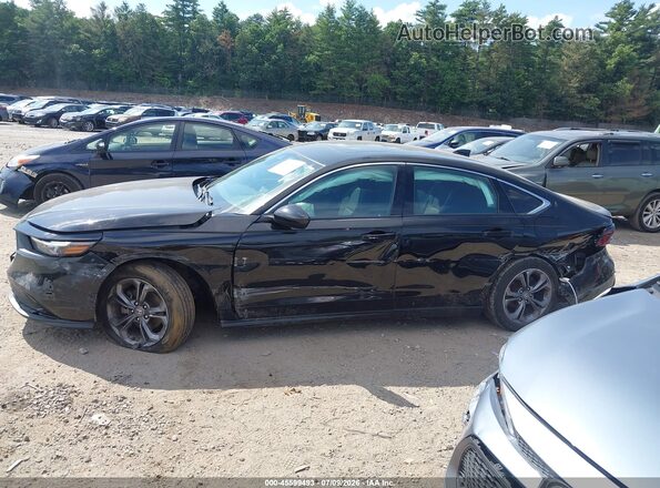 1HGCY1F39PA034246 2023 HONDA ACCORD Black Սալոնի 360 աստիճան տեսք