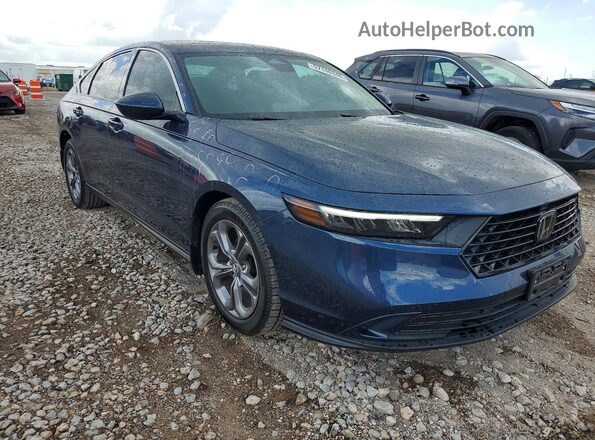 1HGCY1F39PA059616 2023 HONDA ACCORD Blue Delantero derecho