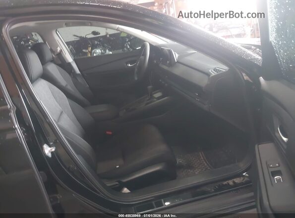 1HGCY1F39PA060765 2023 HONDA ACCORD Black წინა სალონის ხედი