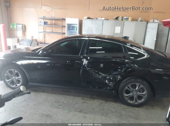 1HGCY1F39PA060765 2023 HONDA ACCORD Black წინა ხედი