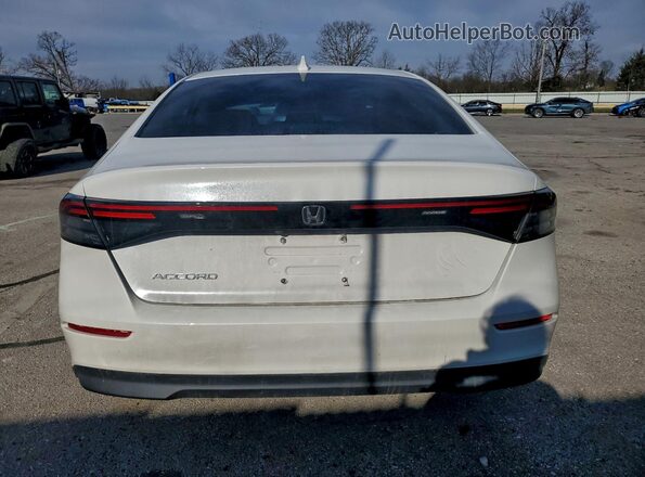 1HGCY1F39RA010063 2024 HONDA ACCORD White Rear view