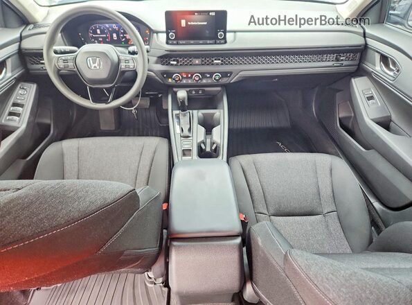 1HGCY1F39RA018616 2024 HONDA ACCORD Серый Вид панели приборов