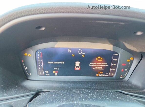 1HGCY1F39RA020527 2024 HONDA ACCORD Gray Widok zestawu wskaźników