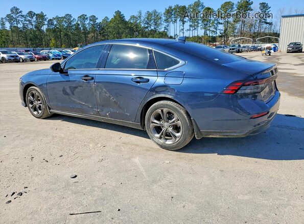 1HGCY1F39RA047503 2024 HONDA ACCORD Blue Rear left