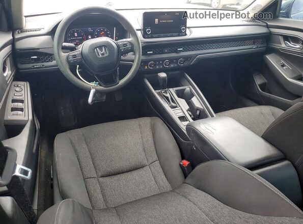 1HGCY1F3XPA028763 2023 HONDA ACCORD Black Dashboard view