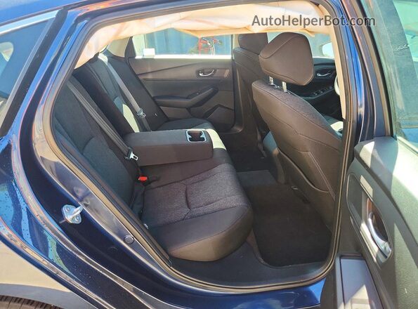 1HGCY1F3XPA041870 2023 HONDA ACCORD Blue Widok tylnych siedzeń