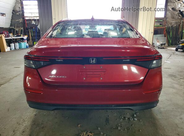1HGCY1F3XRA035862 2024 HONDA ACCORD Burgundy Հետևի տեսք