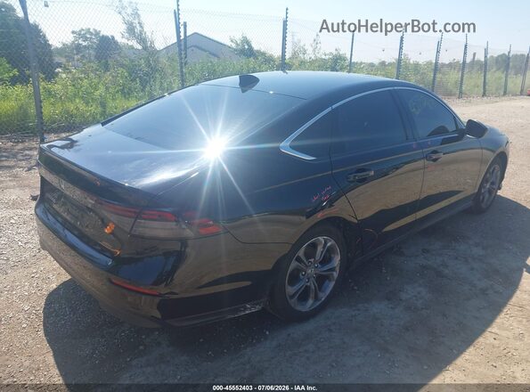 1HGCY1F3XRA062446 2024 HONDA ACCORD Black Հետևի աջ