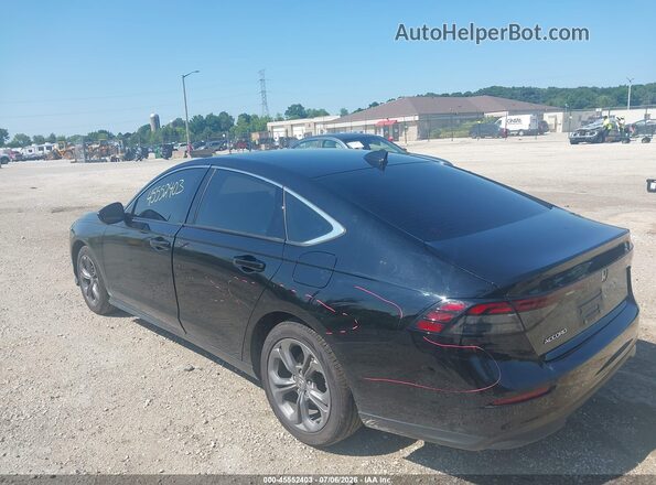 1HGCY1F3XRA062446 2024 HONDA ACCORD Black Հետևի ձախ