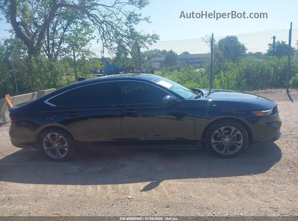 1HGCY1F3XRA062446 2024 HONDA ACCORD Black Սալոնի հետևի տեսք