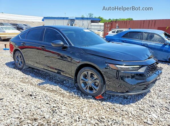 1HGCY1F3XRA062706 2024 HONDA ACCORD Black Առջևի աջ