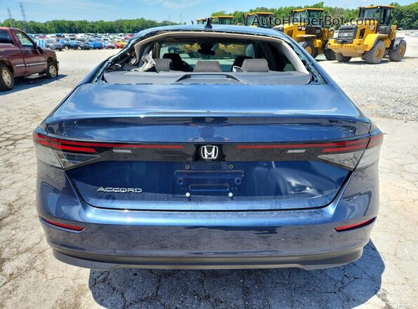 1HGCY1F40SA002187 2025 HONDA ACCORD Blue Rear view