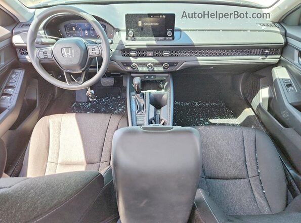 1HGCY1F40SA002187 2025 HONDA ACCORD Blue Dashboard view