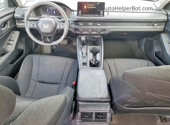 1HGCY1F40SA005851 2025 HONDA ACCORD White Widok deski rozdzielczej
