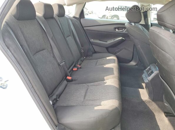 1HGCY1F40SA005851 2025 HONDA ACCORD White Widok tylnych siedzeń
