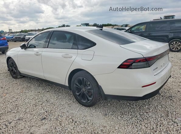1HGCY1F40SA030393 2025 HONDA ACCORD White Задня ліва чверть
