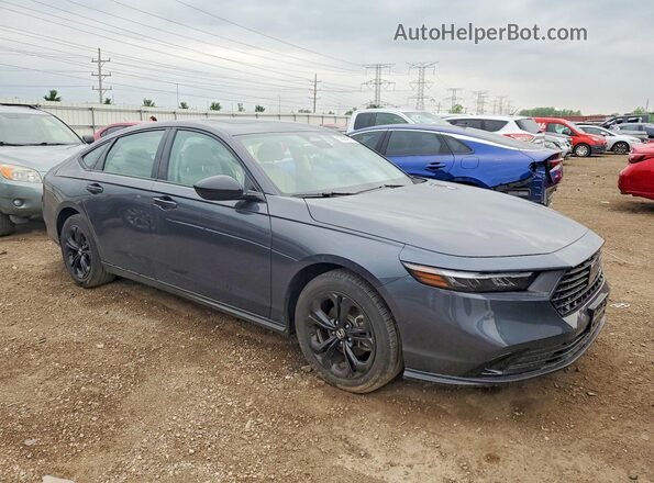 1HGCY1F40SA051602 2025 HONDA ACCORD Gray Առջևի աջ