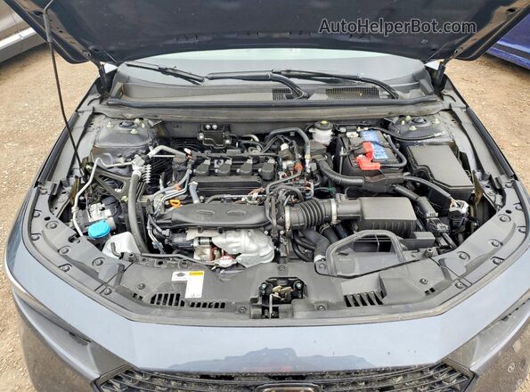 1HGCY1F40SA051602 2025 HONDA ACCORD Gray Սալոնի հետևի տեսք
